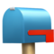 Closed Mailbox With Lowered Flag emoji on Apple